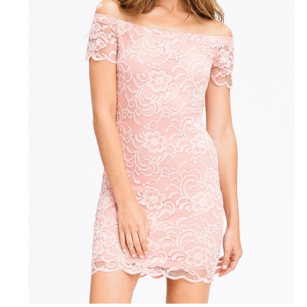 Lace Mini Dress